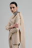 Alatow Asymmetric Single Breasted Linen Cotton Blazer for women, from Ha Thanh Viet, The Viet Concept 