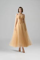 Charlotte Couture Sequin Tulle Evening Gown for women, from MADDY HATES ROSE, The Viet Concept