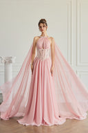 Evan Couture Silk Organza Shoulder Streamer Cape for women, from CALISTA, The Viet Concept