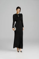 Black Lunavex Maxi Dress for woman, from CALISTA, The Viet Concept 