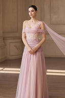 Angelie Chiffon Corset Evening Gown for women, from JOSEPHINE, The Viet Concept 