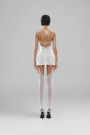White Polkie Top for woman, from HUELLEY ROSE, The Viet Concept 