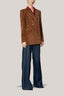Sierra Straight Peak Lapel Velvet Blazer for women, from HOBB, The Viet Concept 
