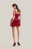 Red 3D Floral Top for women, from MUST HAVE, The Viet Concept 