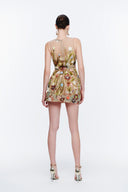 Flourish Embellished Organza V-Neck Mini Dress for women, from MR CRAZY & LADY SEXY, The Viet Concept 