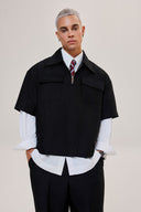 CAOSTU • Patchwork Shirt Wide Fit - The Viet Concept