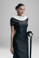 Nectar’s Veil Chiffon Silk Maxi Dress for women, from LINH DOAN, The Viet Concept 