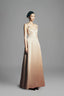 Lamium A-line Back Zipper Jacquard Floor Length Dress for women, from Maison Des Copains, the Viet Concept