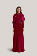  Ruby Fleuris Cape for women, from Calista, The Viet Concept 