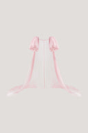 CALISTA • Paléa Éclat High-Gloss Organza Maxi Cape