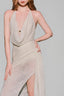 White Knit Maxi Dress for women, from Xita, The Viet Concept 
