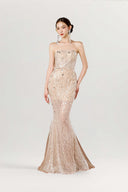 Phoebe Mermaid Bustier Evening Gown for women, from JOSEPHINE, The Viet Concept 