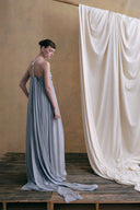 DUONG ATELIER • Celeste Beaded Chiffon Maxi Gown