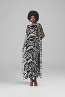 Zebra Elegance Striped Gown for women, from Mr Crazy & Lady Sexy, The Viet Concept 