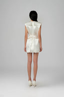 Nacre A-Line Mini Dress for women, from Guyehi Studio, The Viet Concept 