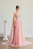 Evan Couture Silk Organza Shoulder Streamer Cape for women, from CALISTA, The Viet Concept