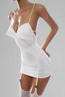 White Polkie Top for woman, from HUELLEY ROSE, The Viet Concept 