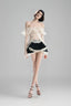 Long Silhouette Top in Cream White for women, from Must have, the Viet Concept 