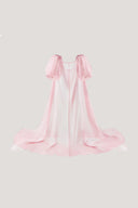 CALISTA • Paléa Éclat High-Gloss Organza Maxi Cape