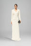 Cordelia V-neck Maxi Dress for women, from Jenny K Tran, The Viet Concept
