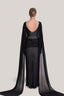 Black Hera Maxi Dress for women, from CAOSTU, The Viet Concept 1