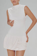 White Snow Mini Dress for women, from Pham Studio, The Viet Concept 
