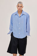 CAOSTU • Floral Button Shirt Collar