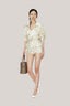 Cactus Straight Drop Shoulder Chiffon Coat for women, from DAS LA VIE, The Viet Concept 