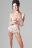 Lace Bridal Bodysuit With Attached Garters, Bottom, Stockings, Gloves for women, from SEXY M, The Viet Concept