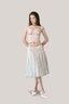 Pink Verginità Corset Top for women, from La Vierge, The Viet Concept 