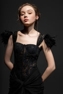 Izzy Embellished Lace Corset Evening Gown for women, from 21SIX, The Viet Concept