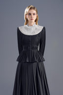 ROSEE de MATIN • Black White Nun Midi Set