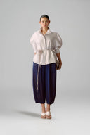 LECIA • Élan High Neck Twill Luxury Shirt