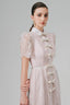 Cream Vivien Midi Dress for women, from White Plan, The Viet Concept 
