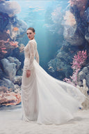 Navia Lace & Silk Crystal Pearl Evening Gown for women, from 21SIX, The Viet Concept