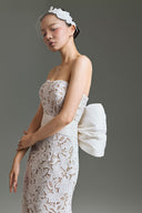 Silent Reign Embroidered Lace Wedding Gown for women, from LINH DOAN, The Viet Concept 