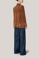 Sierra Straight Peak Lapel Velvet Blazer for women, from HOBB, The Viet Concept 
