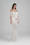 White Thalassa Maxi Dress for women, from POEM, The Viet Concept 