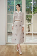 ROSEE de MATIN • Emily Elegant Tweed Jacket and Mini Skirt Two-Piece Set
