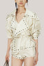 Cactus Straight Drop Shoulder Chiffon Coat for women, from DAS LA VIE, The Viet Concept 