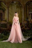 Blush Étoile Sequin Tulle Princess Gown for women, from MADDY HATES ROSE, The Viet Concept
