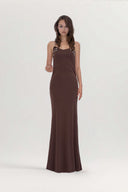 Luna Open-Back Stretch Jersey Dress for women, from HUELLEY ROSE, The Viet Concept 