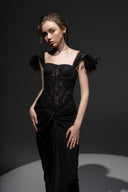 Izzy Embellished Lace Corset Evening Gown for women, from 21SIX, The Viet Concept