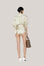 Cactus Straight Drop Shoulder Chiffon Coat for women, from DAS LA VIE, The Viet Concept 