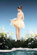 Soline Couture Mesh Corset Mini Party Dress for women, from LINH PHUNG, The Viet Concept