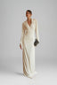 Cordelia V-neck Maxi Dress for women, from Jenny K Tran, The Viet Concept