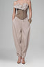 Brown Petal Bustier Top for women, from Keira Tong, The Viet Concept 