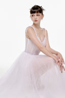 Velia White Sculpted Elegance Maxi Dress for women, from JOSEPHINE, The Viet Concept 