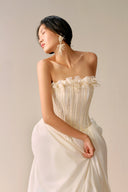 LECIA • Fleur Royale Embroidered Balloon Gown