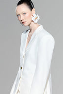 White Lotus Cotton Suits for women, from Pham, The Viet Concept 